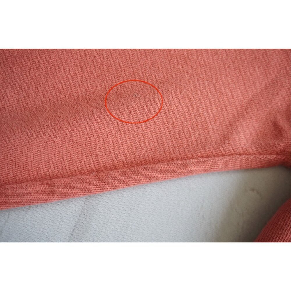 Crewcuts Orange Long Sleeve Half Zip Cotton Popover Sweatshirt - Size S (6-7) - Picture 9 of 9